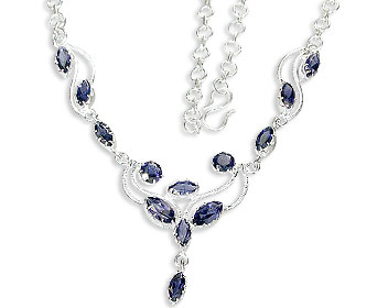 SKU 6296 - a Iolite Necklaces Jewelry Design image