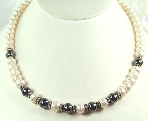 SKU 6301 - a Pearl Necklaces Jewelry Design image
