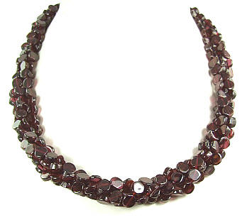 SKU 6303 - a Garnet Necklaces Jewelry Design image