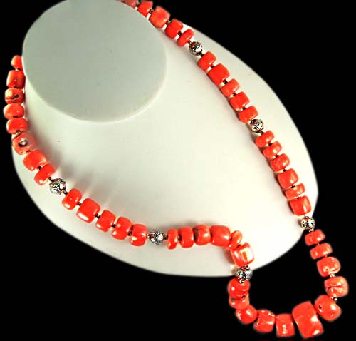 SKU 6308 - a Coral Necklaces Jewelry Design image