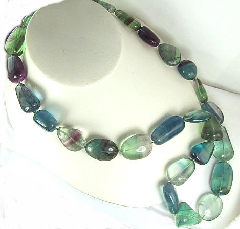 SKU 6311 - a Fluorite Necklaces Jewelry Design image