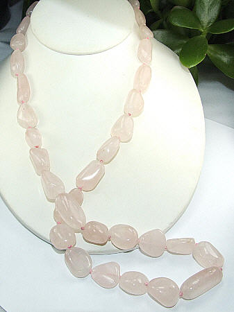 SKU 6481 - a Rose quartz Necklaces Jewelry Design image