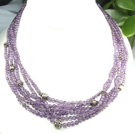 SKU 6483 - a Amethyst Necklaces Jewelry Design image
