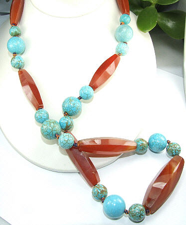 SKU 6485 - a Carnelian Necklaces Jewelry Design image