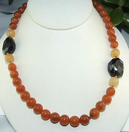 SKU 6490 - a Carnelian Necklaces Jewelry Design image