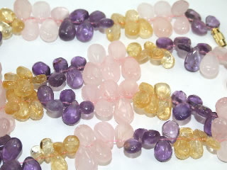 SKU 6833 - a Multi-stone Necklaces Jewelry Design image
