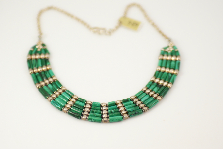 SKU 686 - a Malachite Necklaces Jewelry Design image