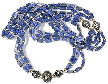 SKU 687 - a Lapis Lazuli Necklaces Jewelry Design image