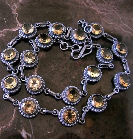 SKU 6906 - a Lemon Quartz Necklaces Jewelry Design image