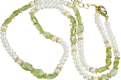 SKU 6969 - a Peridot Necklaces Jewelry Design image
