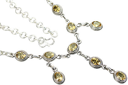 SKU 7096 - a Citrine Necklaces Jewelry Design image
