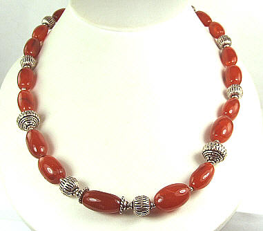SKU 7187 - a Carnelian Necklaces Jewelry Design image