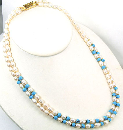 SKU 7201 - a Pearl Necklaces Jewelry Design image