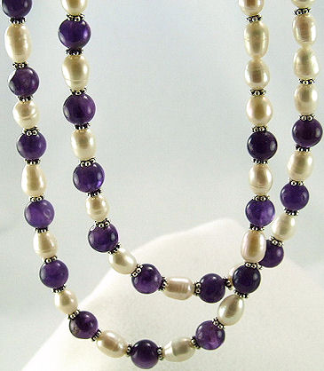 SKU 7206 - a Pearl Necklaces Jewelry Design image