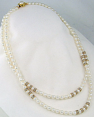 SKU 7208 - a Pearl Necklaces Jewelry Design image