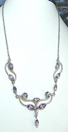 SKU 7348 - a Amethyst Necklaces Jewelry Design image