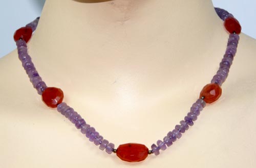 SKU 7405 - a Amethyst Necklaces Jewelry Design image