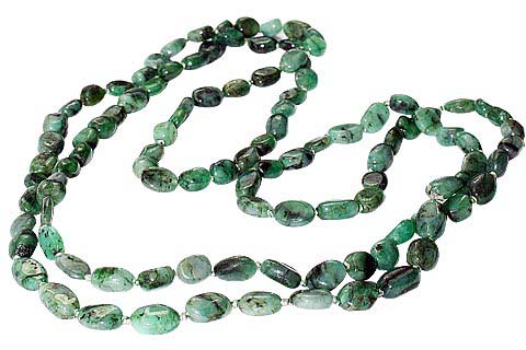 SKU 7424 - a Emerald Necklaces Jewelry Design image