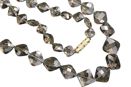 SKU 7436 - a Smoky Quartz Necklaces Jewelry Design image