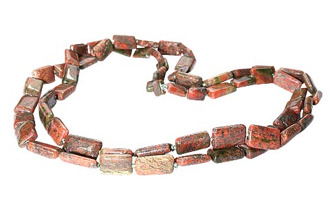 SKU 7437 - a Unakite Necklaces Jewelry Design image
