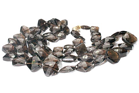 SKU 7438 - a Smoky Quartz Necklaces Jewelry Design image