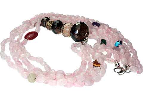 SKU 7445 - a Rose quartz Necklaces Jewelry Design image