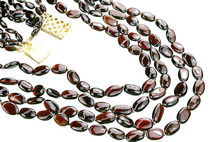 SKU 7446 - a Garnet Necklaces Jewelry Design image