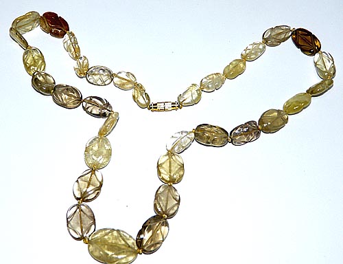 SKU 7448 - a Citrine Necklaces Jewelry Design image
