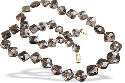 SKU 7449 - a Smoky Quartz Necklaces Jewelry Design image
