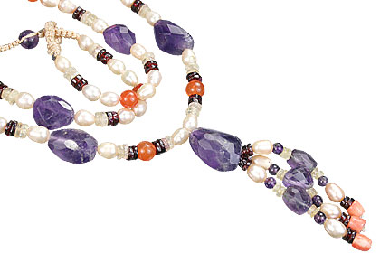 SKU 7452 - a Amethyst Necklaces Jewelry Design image