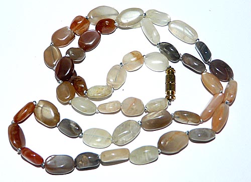 SKU 7453 - a Moonstone Necklaces Jewelry Design image