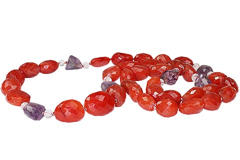 SKU 7458 - a Carnelian Necklaces Jewelry Design image