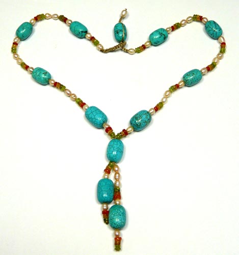 SKU 7474 - a Turquoise Necklaces Jewelry Design image