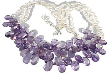 SKU 7487 - a Pearl Necklaces Jewelry Design image