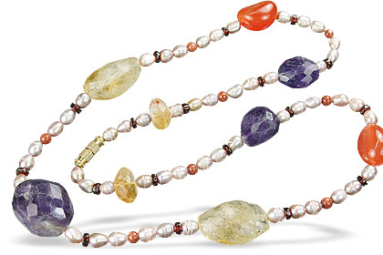 SKU 7489 - a Pearl Necklaces Jewelry Design image