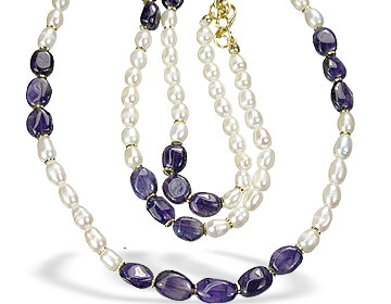 SKU 7490 - a Pearl Necklaces Jewelry Design image