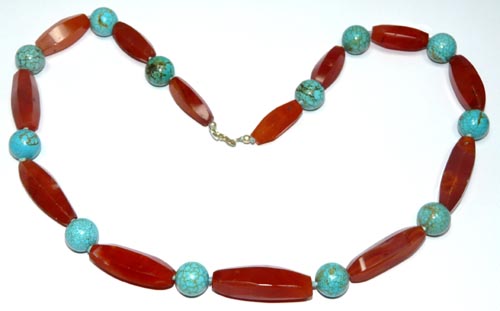 SKU 7492 - a Carnelian Necklaces Jewelry Design image