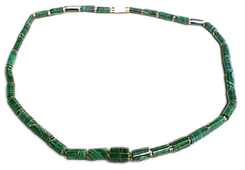 SKU 75 - a Malachite Necklaces Jewelry Design image