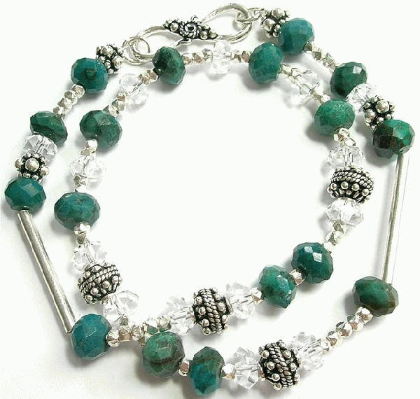 SKU 7538 - a Chrysoprase Necklaces Jewelry Design image
