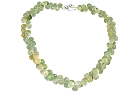 SKU 7561 - a Prehnite Necklaces Jewelry Design image
