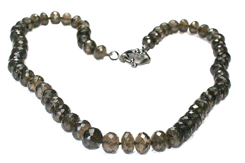 SKU 7574 - a Smoky Quartz Necklaces Jewelry Design image
