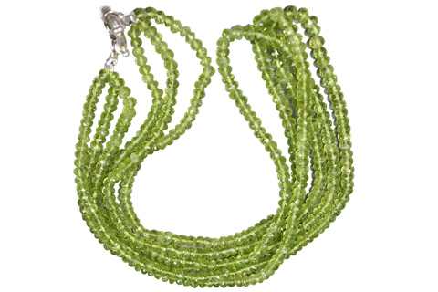 SKU 7577 - a Peridot Necklaces Jewelry Design image