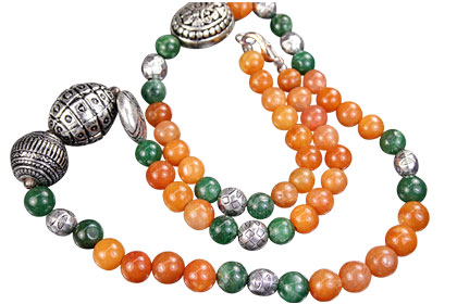 SKU 7615 - a Multi-stone Necklaces Jewelry Design image
