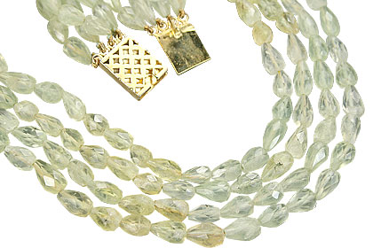 SKU 7617 - a Prehnite Necklaces Jewelry Design image