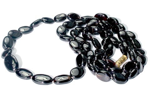 SKU 7618 - a Garnet Necklaces Jewelry Design image
