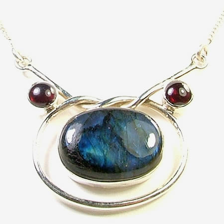 SKU 762 - a Labradorite Necklaces Jewelry Design image