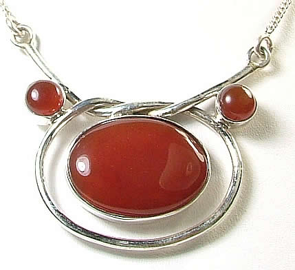 SKU 764 - a Carnelian Necklaces Jewelry Design image