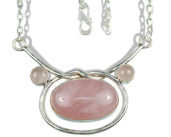 SKU 765 - a Rose quartz Necklaces Jewelry Design image