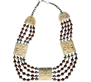 SKU 77 - a Bone Necklaces Jewelry Design image