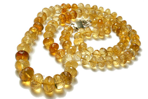 SKU 7726 - a Citrine Necklaces Jewelry Design image